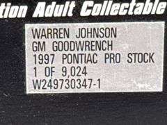 Warren Johnson GM Goodwrench 1997 Pontiac Pro Stock, 1/24, Limited Edition, 1 Of 9024, Action