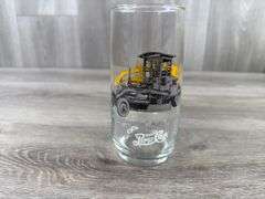 Caterpillar/Pepsi 16-G Grader Set Of 4 Drinking Glasses, Koozies, Mugs