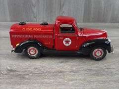 1940 Ford Texaco Tanker Truck, 10” Long, Golden Wheels