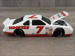 Alan Kulwicki #7 Hooters Ford Thunderbird Stock Car Bank, 1/24, 1995 Limited Edition, 1 Of 5004, Action Racing Collectables Club Of America