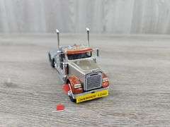 Custom Freightliner Semi w/ Double Hopper Trailer, 1/64