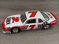 Alan Kulwicki #7 Zerex 1987 Ford Thunderbird Stock Car, 1/24, Limited Edition, 1 Of 4242, Historical Series, Action