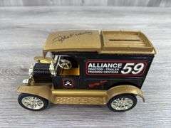 Robert Pressley #59 Alliance Racing Team 1913 Ford Model T Delivery Bank, 1/25, #712/2040, Ertl