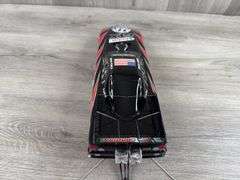 John Force Castrol GTX/11X Champion 2002 Mustang Funny Car W/Fiberglass Body, 1/16, Limited Edition, 1 Of 4248, Action