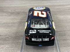 Rusty Wallace #2 Miller Lite/Harley Davidson 2001 Taurus Clear Window Bank, 1/24, Limited Edition, #690/2004, Action