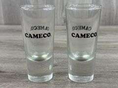 Caterpillar, John Deere Cameco Drinking Glasses & Mugs, Caterpillar Clock-Broken Second Hand, JCB Plate