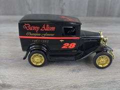 Davey Allison #28 Champions Forever 1961-1998 Ford Model A Delivery Van Bank, 1/25, Limited Edition, Racing Champions, Liberty Classics