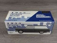 Dennis Setzer #59 Alliance Racing 1955 Chevrolet Delivery Coin Bank, 1/25, #324/1250, Limited Edition, Racing Champions