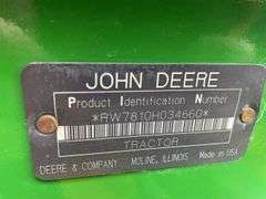 2000 John Deere 7810