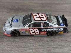 Kevin Harvick #29 GM Goodwrench Service 2002 Monte Carlo Stock Car, 1/24, Limited Edition, Action 10th Anniversary