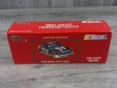 Davey Allison #28 Havoline In Memory Of Davey Thunderbird Stock Car Bank, 1/24, Limited Edition, Racing Champions