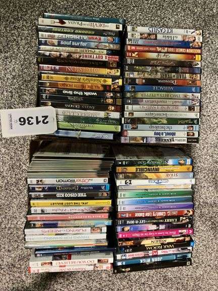 Assortment of DVDs