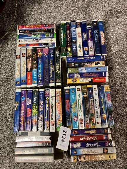 Assortment of VHS Movies