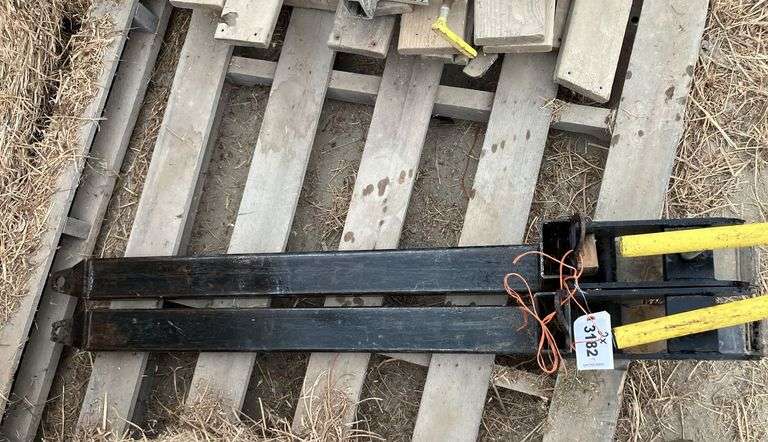 48” Clamp on Forks