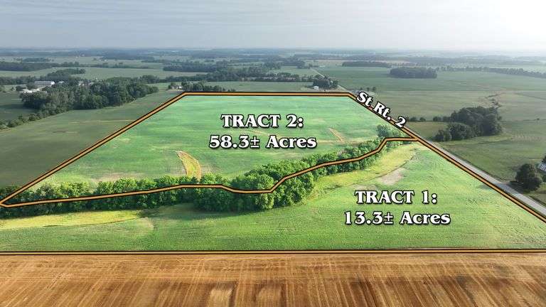 NW OHIO FARMLAND AUCTION - 71.6± acres