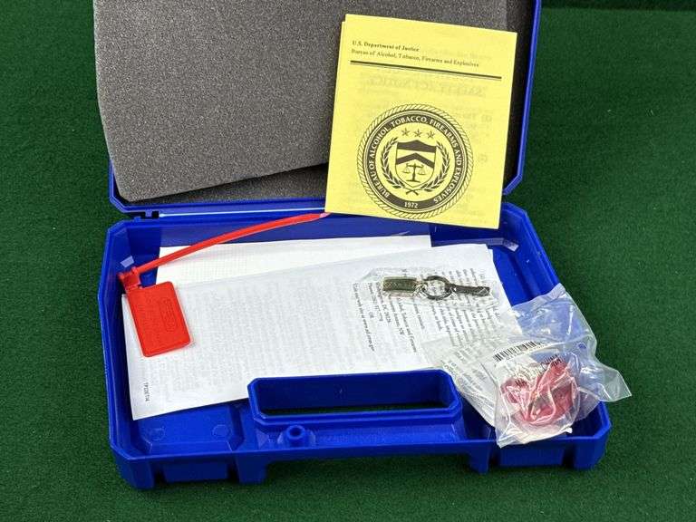 Bersa Thunder .22 Cal. Semi Auto Handgun, NIB, Serial #M46013, Original Case & Paperwork Included