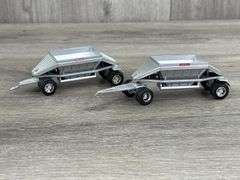 2 Fruehauf Bottom Dump Trailers, 1/64, Custom