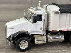 Kenworth Dump Truck W/Dump Trailer, 1/64, Custom
