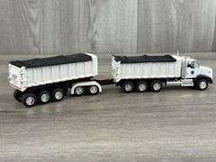 Kenworth Dump Truck W/Dump Trailer, 1/64, Custom