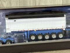 Kenworth W900L W/East Michigan Series 31’ & 20’ End Dump Trailers, 1/64