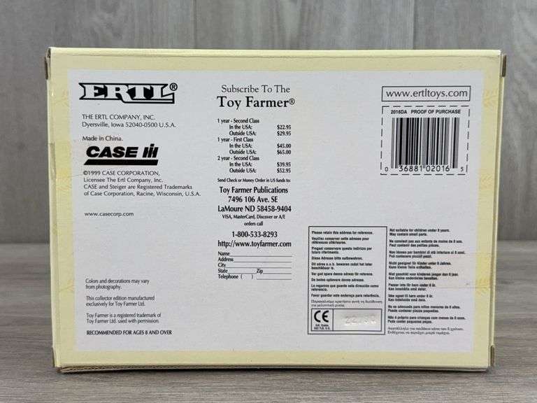 Steiger Super Wildcat Series I 4WD Duals, 1/32, Toy Farmer