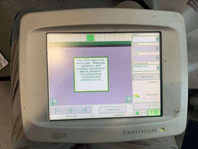 John Deere 2600 Diplay