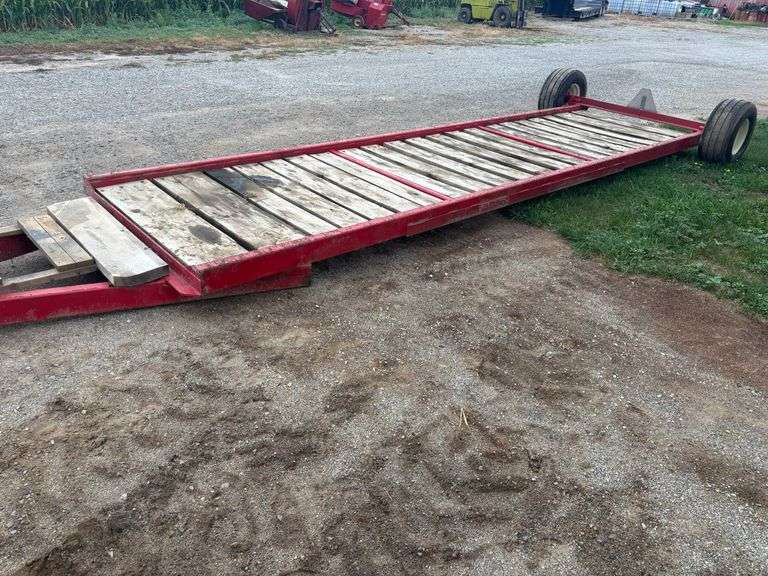 21.5-ft Bale mover, 2 point hook up
