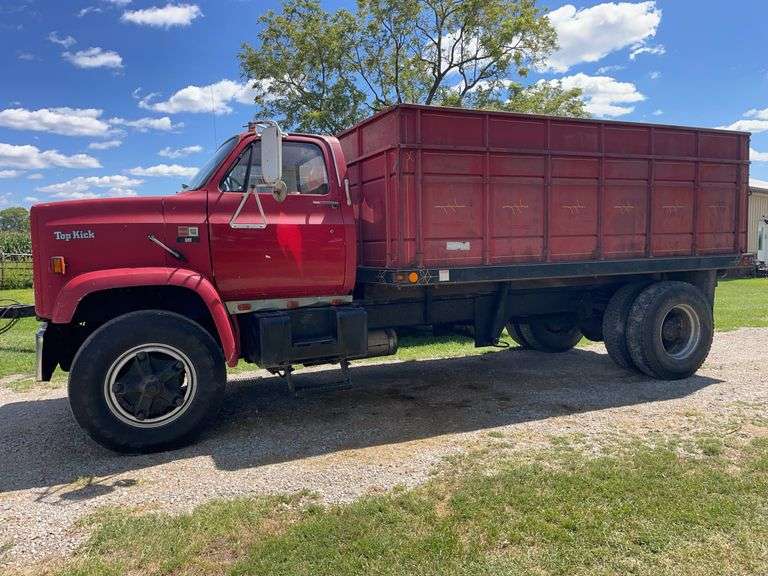 1989 GMC 7000 Top Kick grain truck