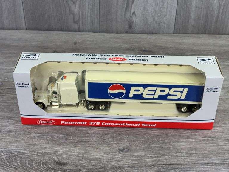 Peterbilt 379 Pepsi Conventional Semi, 1/64, Liberty Classics By SpecCast, Limited Edition