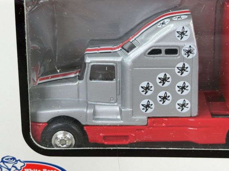 Kenworth T600 1999 Ohio State Buckeyes Tractor Trailer, 1/80, White Rose Collectibles, Limited Edition, 1 Of 7500