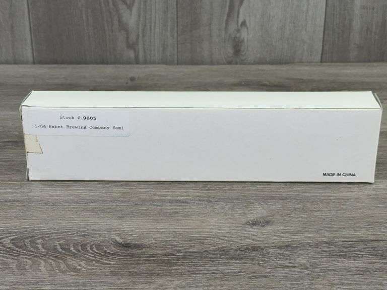 International 9400 Pabst Brewing Company Tractor Trailer, 1/64, Road Champs Inc., 1992 Limited Edition, 1 Of 1250