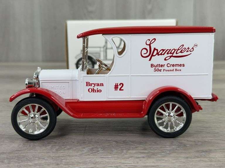 1923 Chevrolet 1/2 Ton Spangler’s Butter Cremes #2 Truck Bank, 1/25, Ertl, Limited Edition