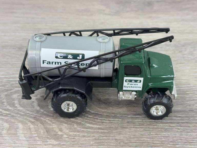 3 Liquid Fertilizer Sprayer Trucks, 1/64, Ertl, 1 Is C&J Farm Systems