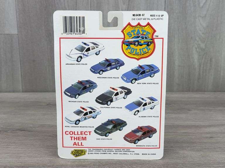 OH, NYPD 3100 & NYPD 1822 Police Cars, 1/43, Chevy Caprice, Harvey Hutter, Road Champs