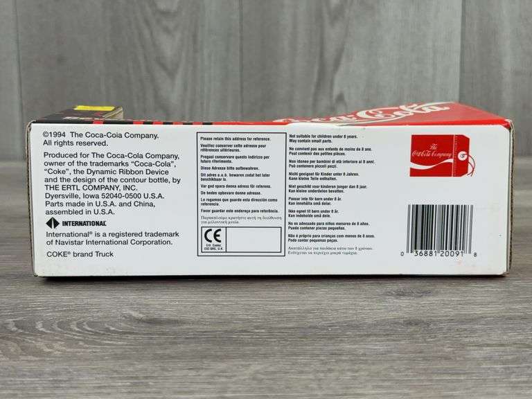 International Navistar Coca-Cola Beverage Truck, 1/64, Ertl