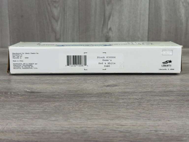 Kenworth K100E Hamm's Pabst Brewing Company Tractor Trailer, 1/64, Liberty Classics,  Limited Edition