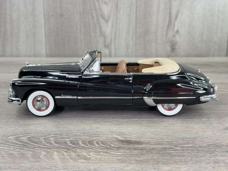 1948 Buick Roadmaster Convertible, Carlsbad Black, 1/24, Danbury Mint, Certificate Of Title