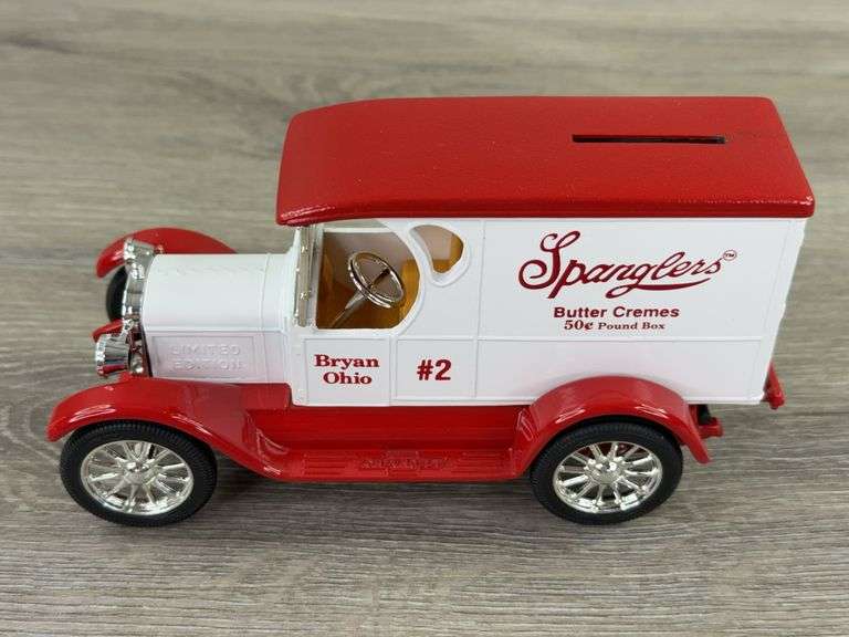 1923 Chevrolet 1/2 Ton Spangler’s Butter Cremes #2 Truck Bank, 1/25, Ertl, Limited Edition