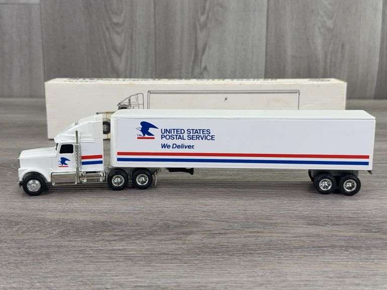 International Navistar United States Postal Service Tractor Trailer, 1/64, Ertl