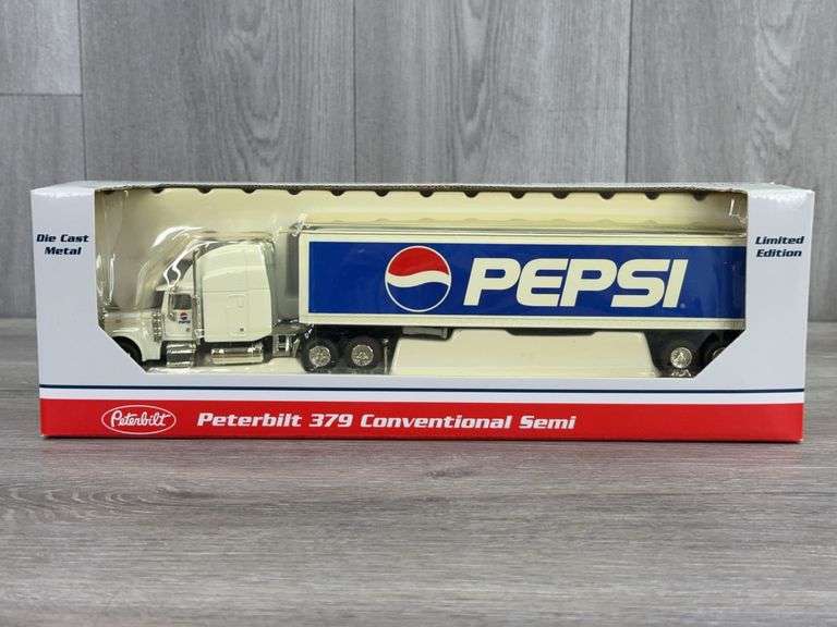 Peterbilt 379 Pepsi Conventional Semi, 1/64, Liberty Classics By SpecCast, Limited Edition
