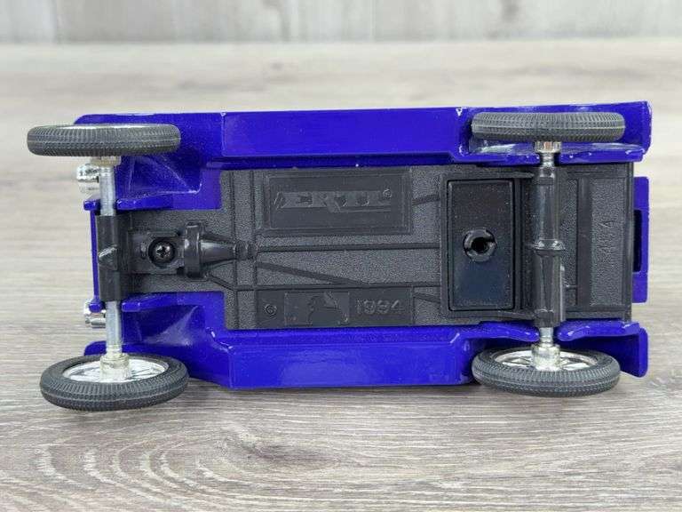 Ford Model T Colorado Rockies Delivery Van Bank, 1/25, Ertl, 2nd In A Series, 1994, Missing Key