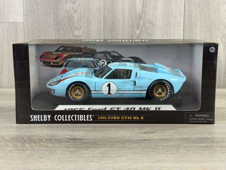 1966 Ford GT-40 MK II, 1/18, Shelby Collectibles