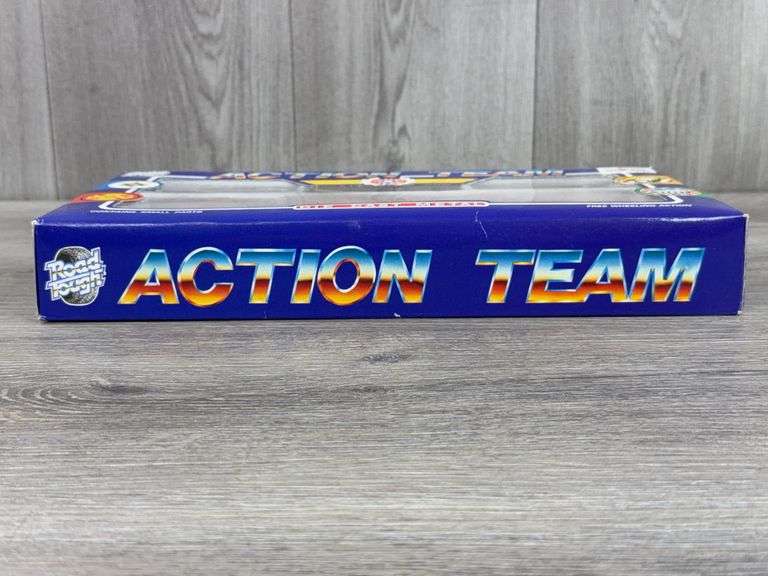 Airport Fire Brigade Action Team Set, Semi & Tanker are 10", Construction Work, Road Tough