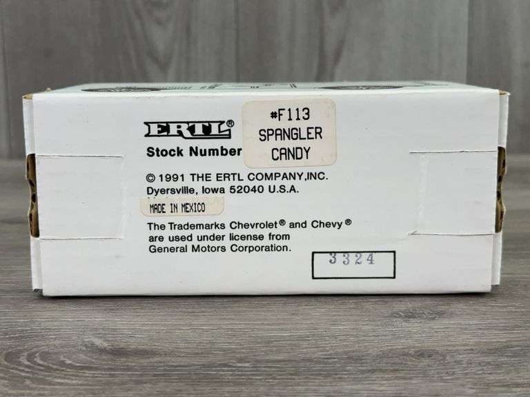 1923 Chevrolet 1/2 Ton Spangler’s Butter Cremes #2 Truck Bank, 1/25, Ertl, Limited Edition