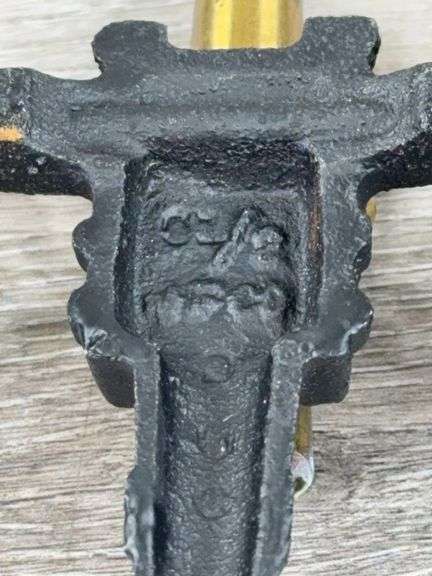 Civil War Cannon & Limber Cart, 10”, Cannon & Wheel Have Corrosion