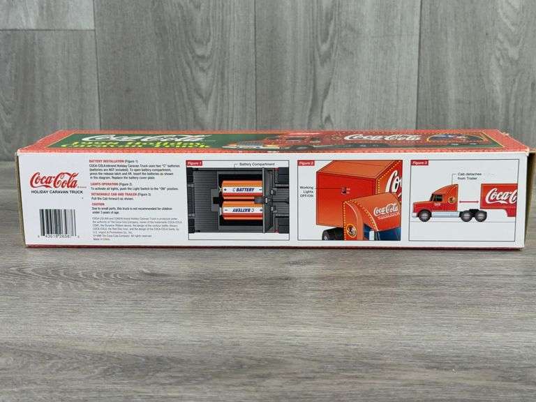 Coca-Cola 1998 Holiday Caravan Truck, 15”, Limited Edition