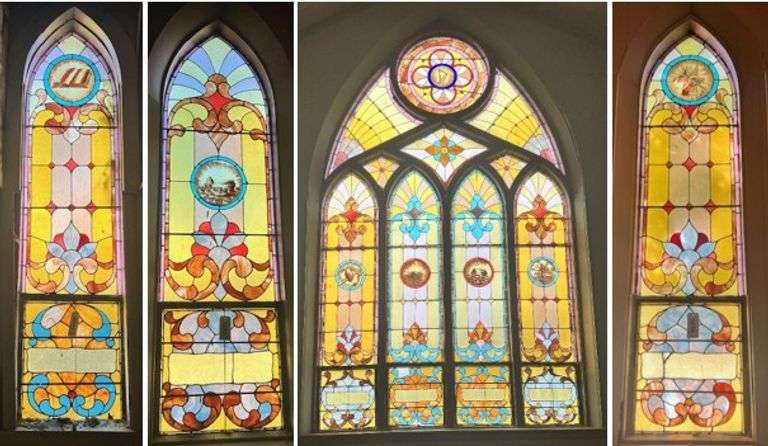 ONLINE STAINED GLASS WINDOW AUCTION