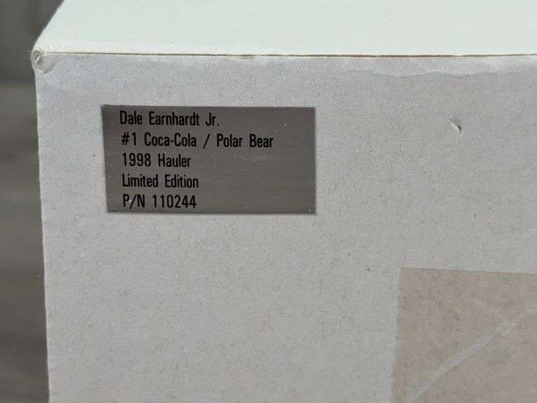 Kenworth Dale Earnhardt Jr #1 Coca-Cola Polar Bear Transporter, 1/64, Action