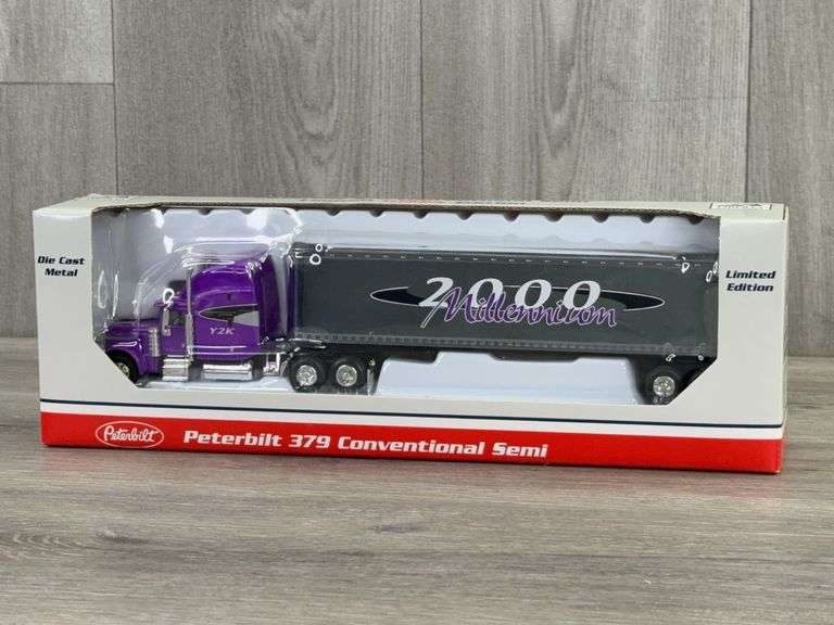 Peterbuilt 379 Conventional Semi 2000 Millennium, 1/64, Liberty Classics By SpecCast