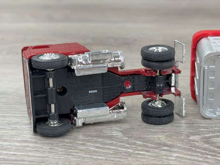 Mack Ultra-Liner W/2 Dump Trailers, 1/64, Custom